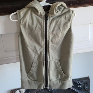 Peek Sleeveless hoodie